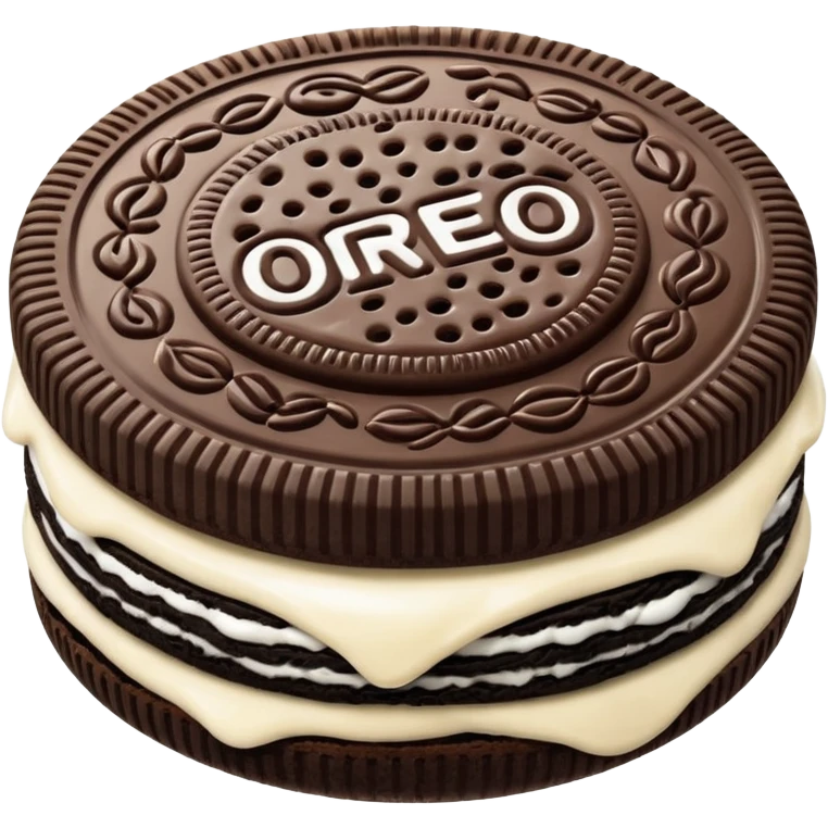 Oreo cookie emoji