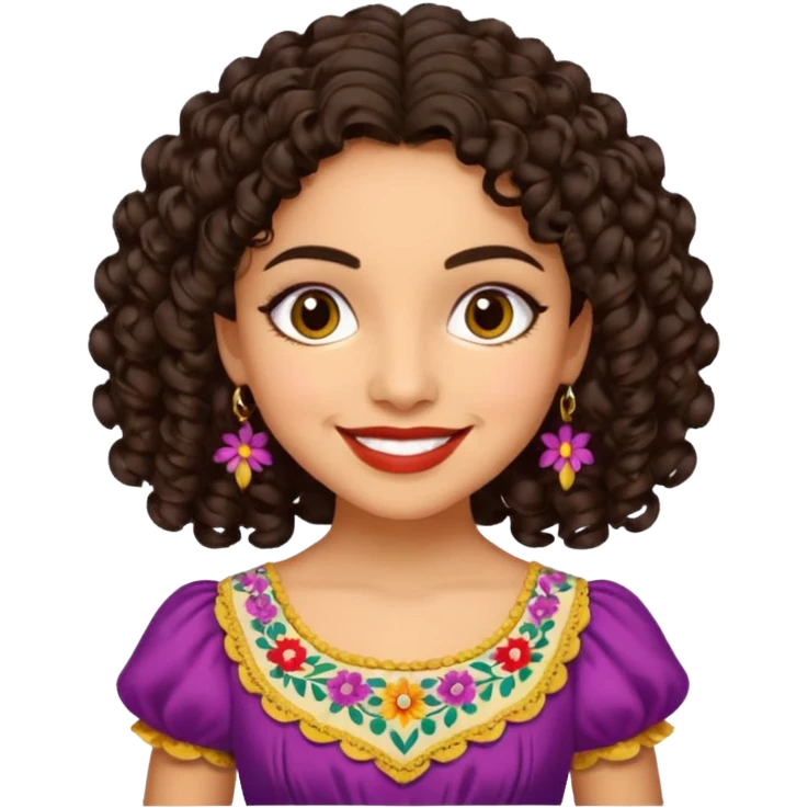 Mirabel from the Encanto Movie emoji
