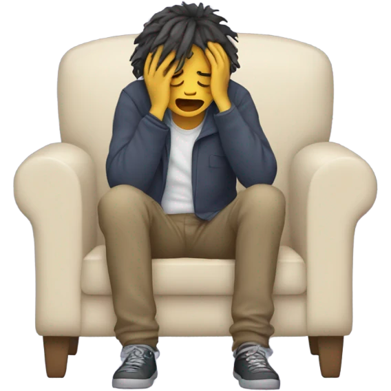 Sick and tired emoji