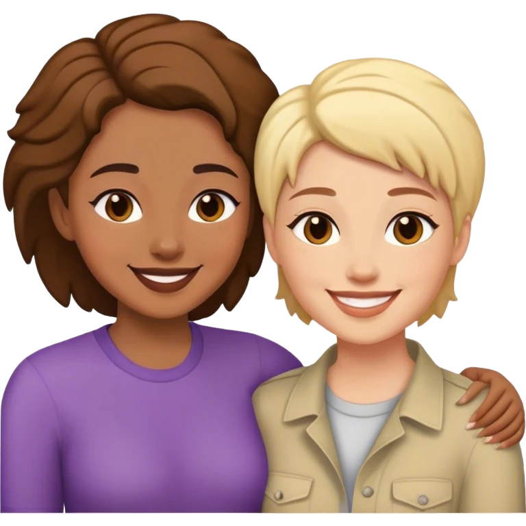 lesbian couple emoji