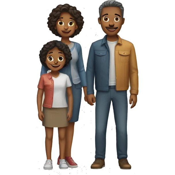 family, 2 man 2 woman emoji