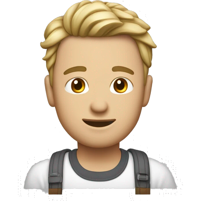 Блондинка белая кожа голубые глаза розовая кофта розовые губы emoji