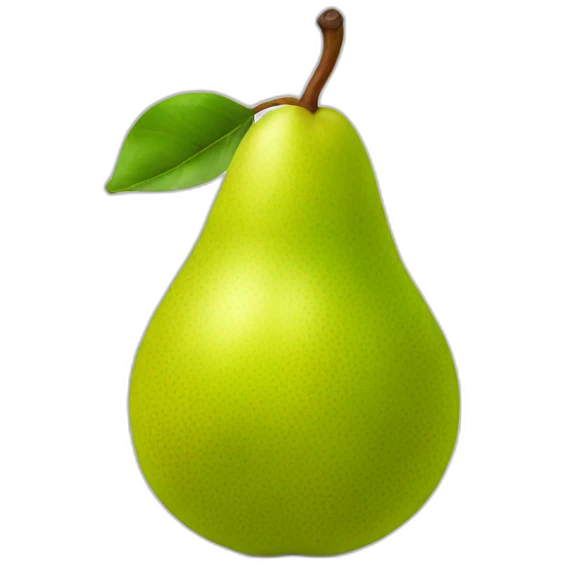 Pear emoji