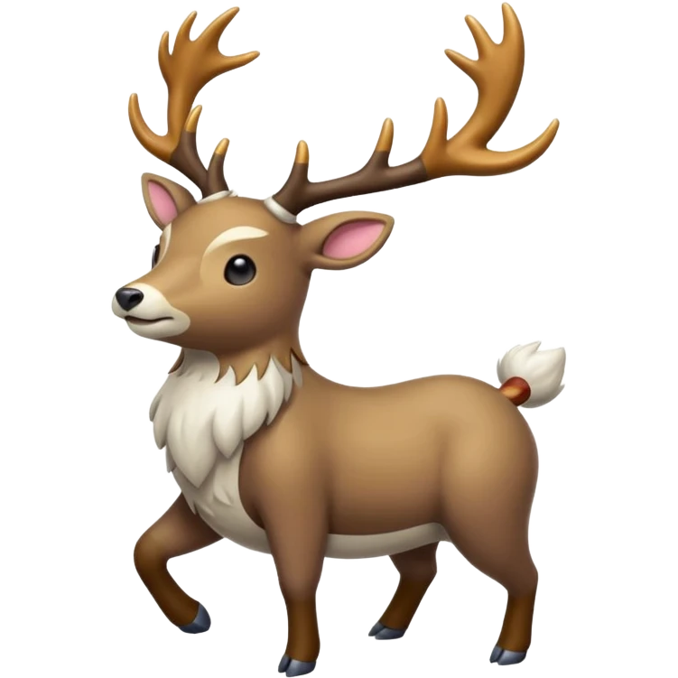 Stantler-Skiddo-Gulpin-fusion  emoji