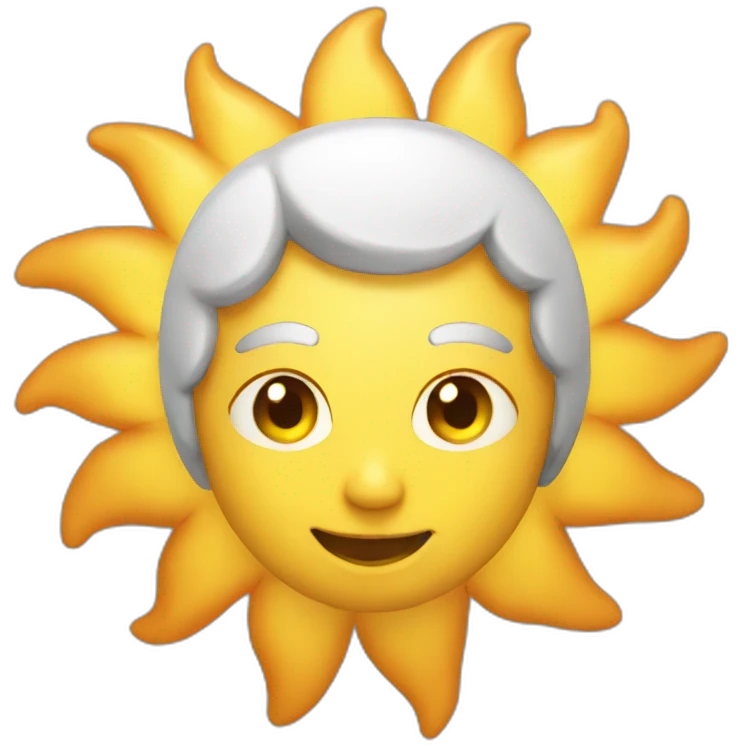 sun-warm-people emoji
