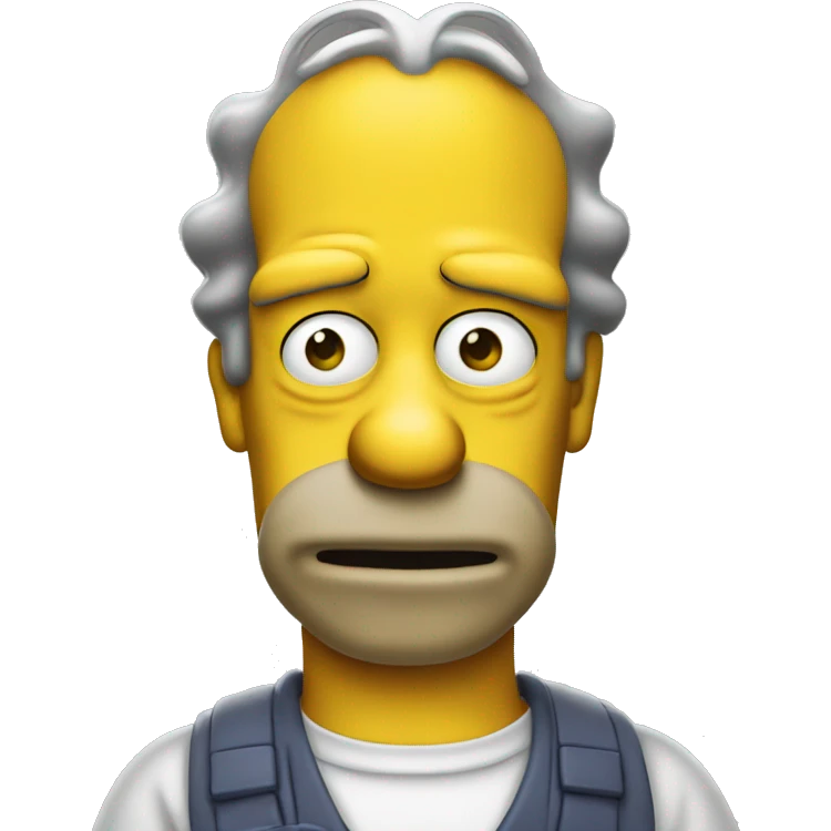 Homer simpson emoji