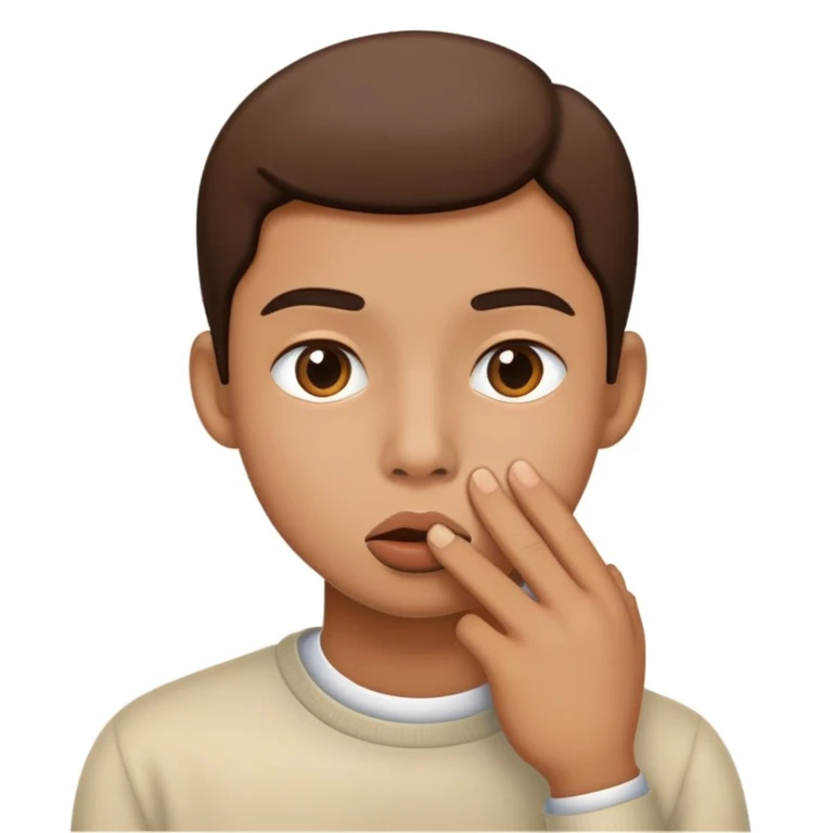 🙎🤫 emoji