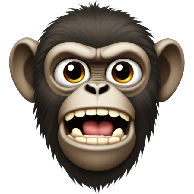 MAD monkey  emoji