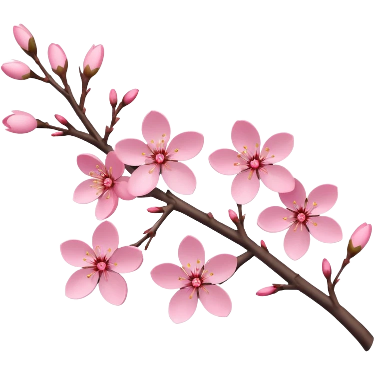 Cherry blossom  emoji