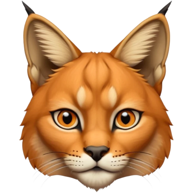 un Lynx Caracal Réaliste emoji