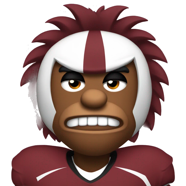 mad south carolina gamecocks mascot emoji