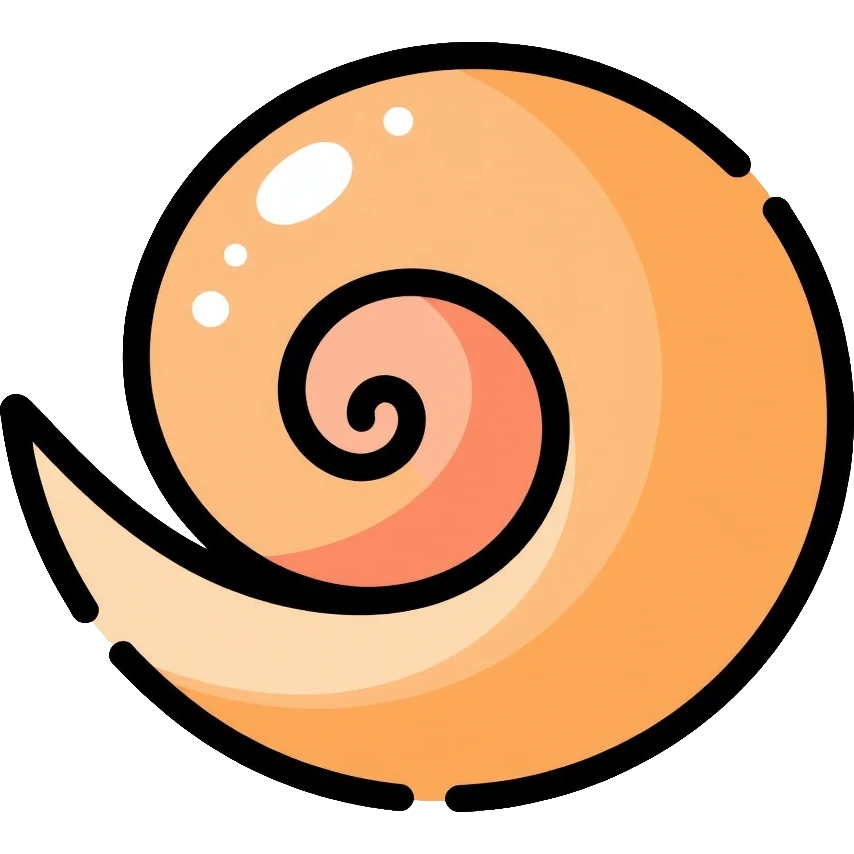 spiral seashell emoji