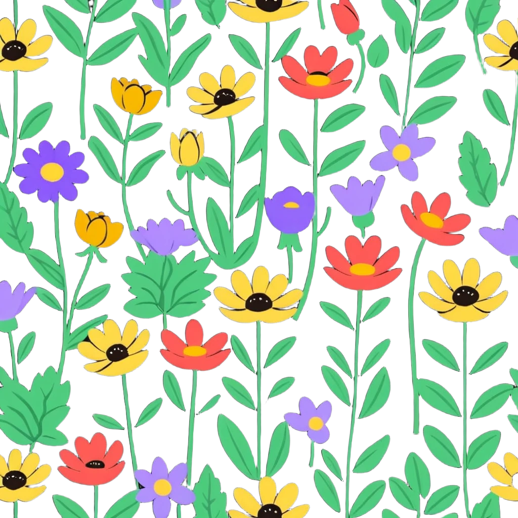 beautiful garden flowers emoji