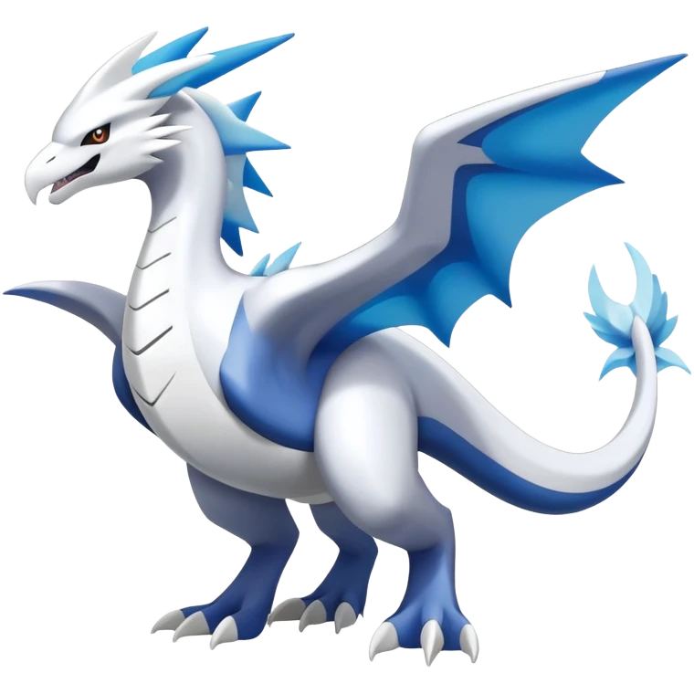 Modern Latios-Lugia-Kyurem-Reshiram-Creature, (full body) emoji