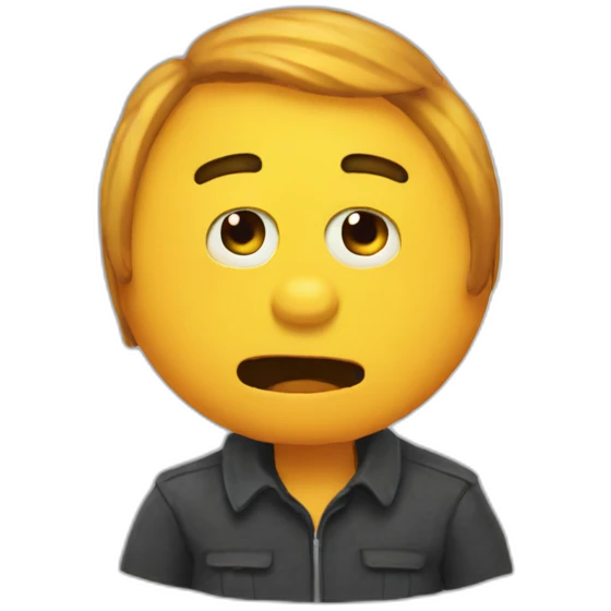 this is fine meme emoji
