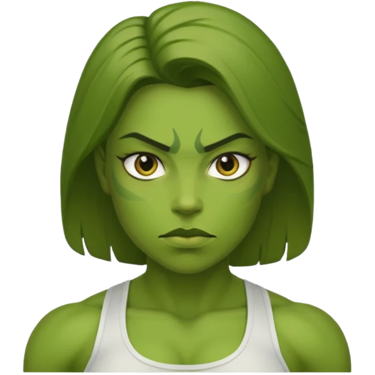 Hulk feminina emoji