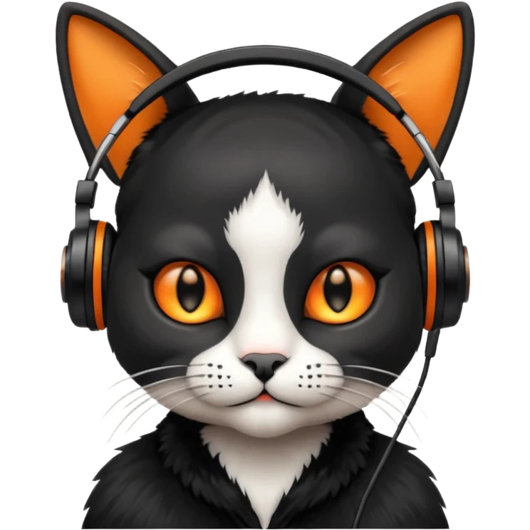 DJ cat emoji