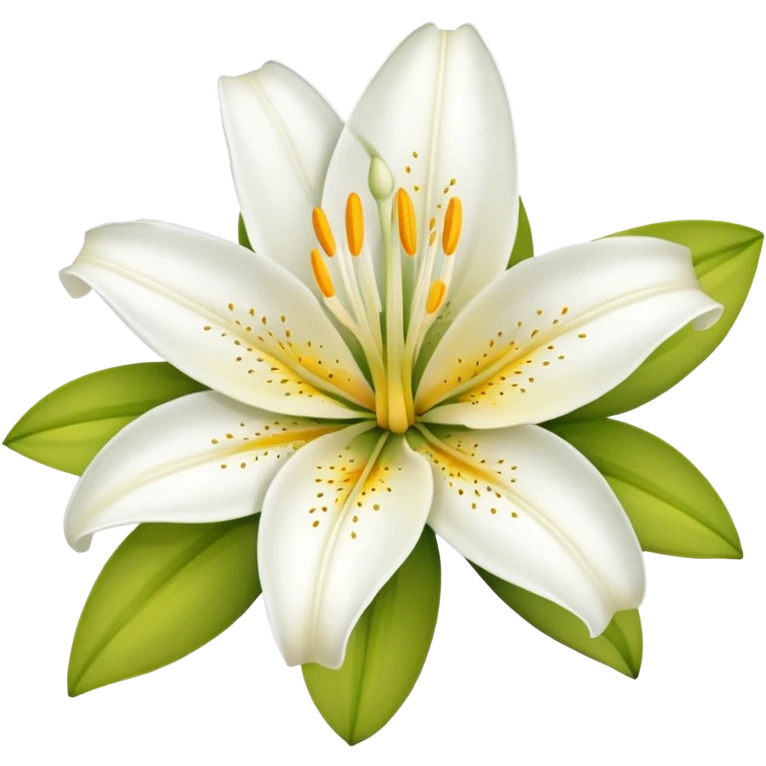 lily flower emoji