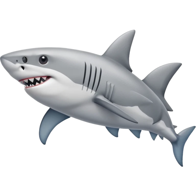 A shark with socks emoji