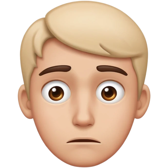 Cara de preocupado  emoji