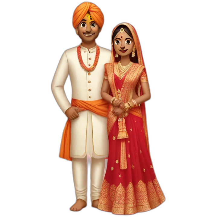 Indian wedding emoji