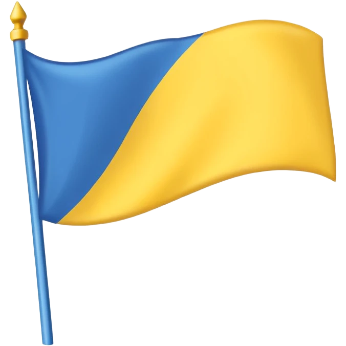 khalistan blue and yellow flag emoji