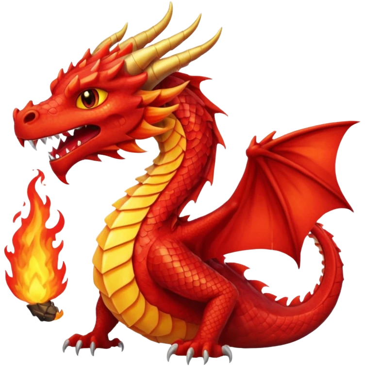 dragon rouge emoji