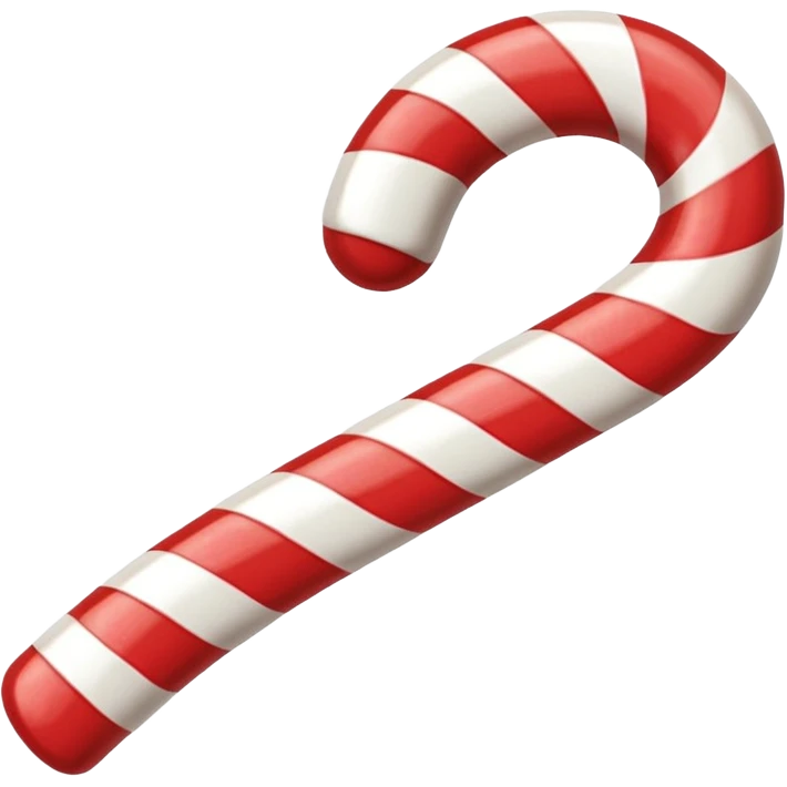 Christmas candy cane emoji