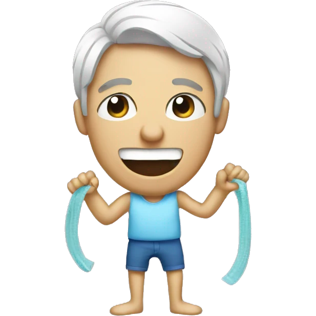 flossing  emoji