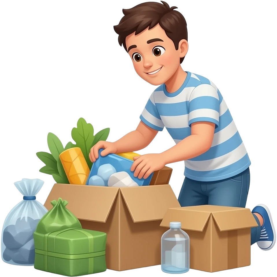 packing household goods emoji