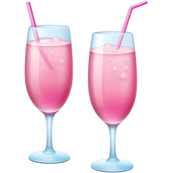 Pink drink emoji