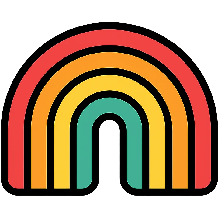 rainbow emoji
