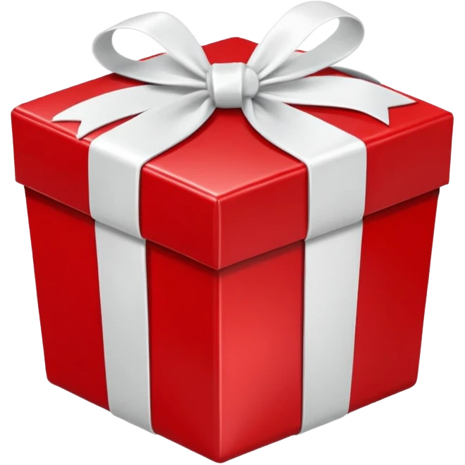 Decorative Gift Box red emoji