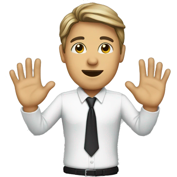 business hands shakig emoji