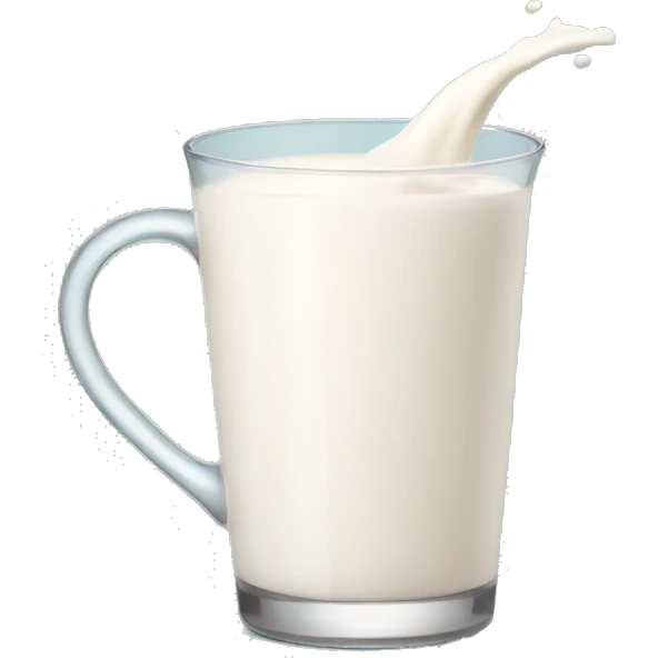 hot milk emoji