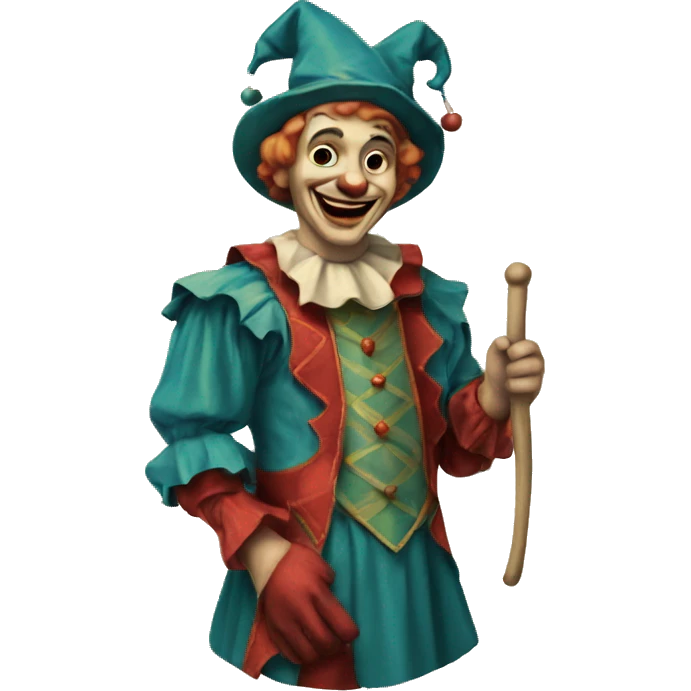vintage jester  emoji