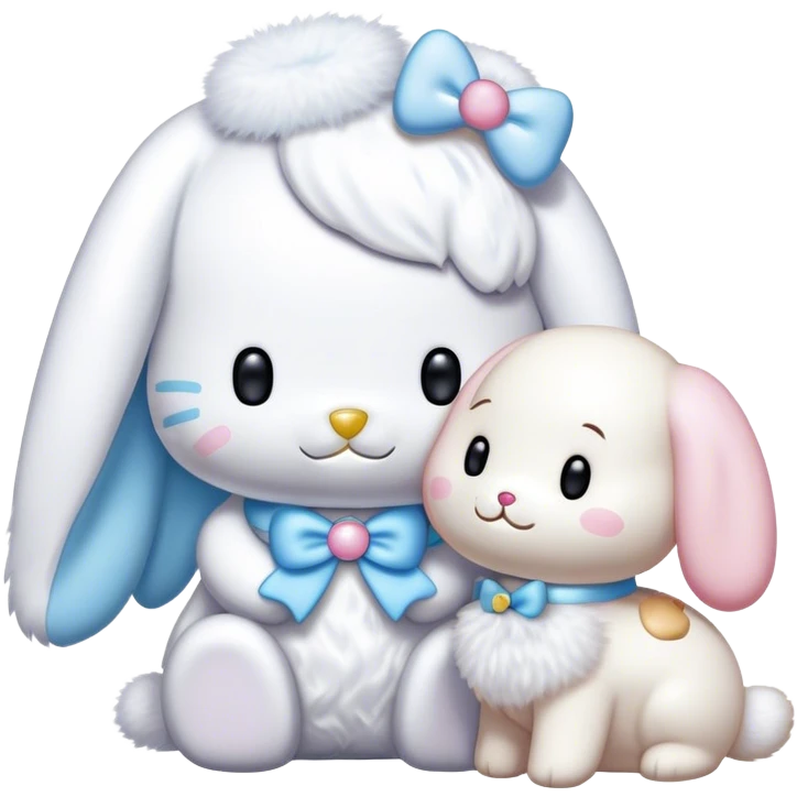 Hello kitty and Cinnamoroll  emoji