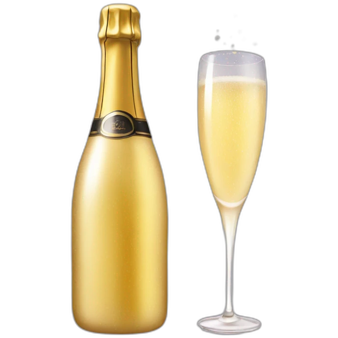 champagne emoji