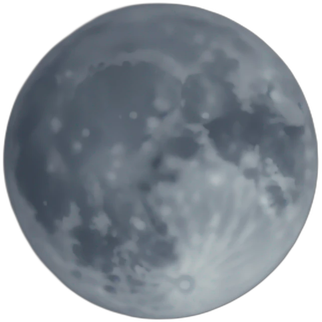 Moon emoji
