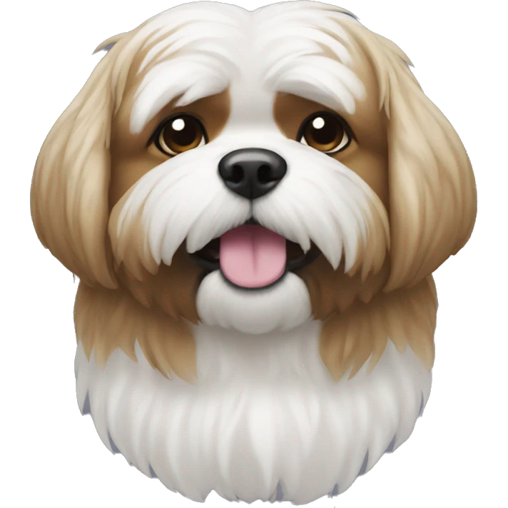 shitzu head emoji