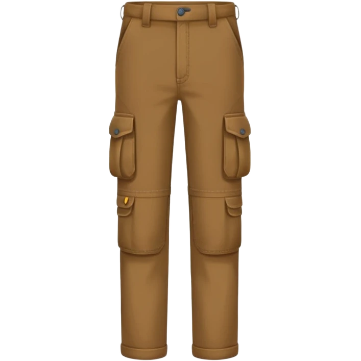 Saia cargo marrom emoji