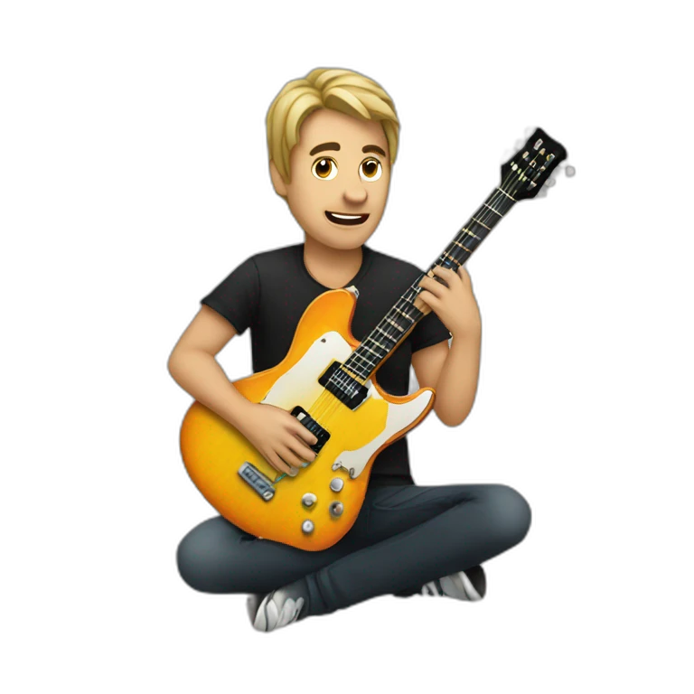 Guitarrista emoji