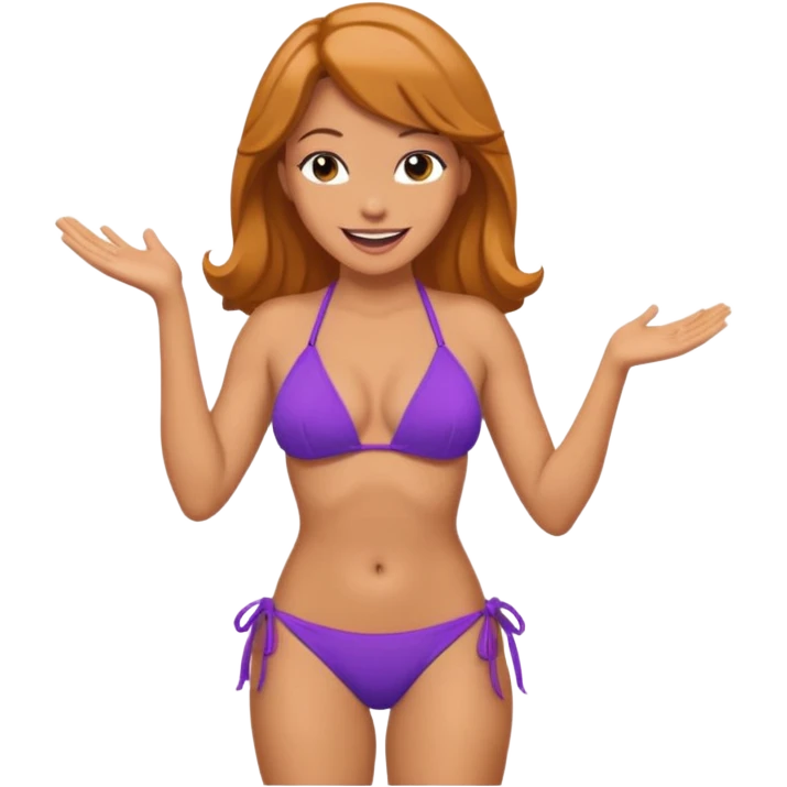 Daphne Blake Bikini Talking emoji