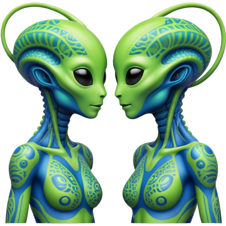 Alien couple  emoji