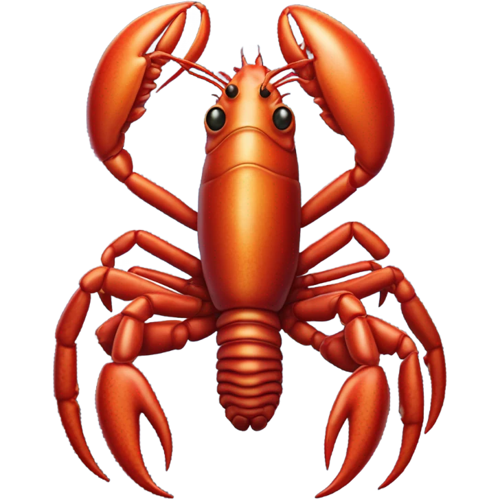 a alien male pipede lobster full body emoji