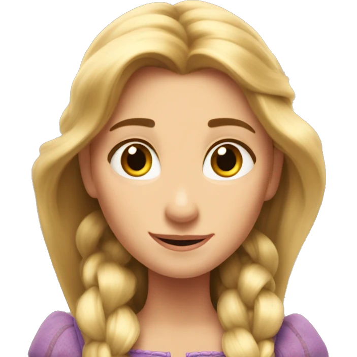 Rapunzel emoji