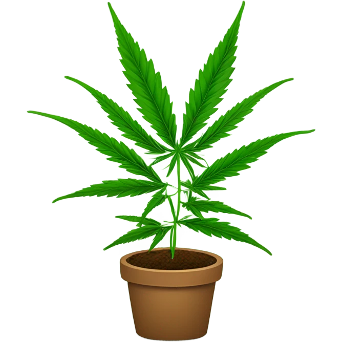 cannabis pointer emoji