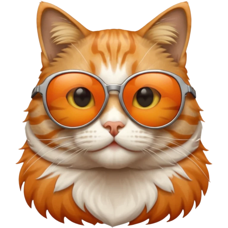 Cat wearing sunglasses emoji