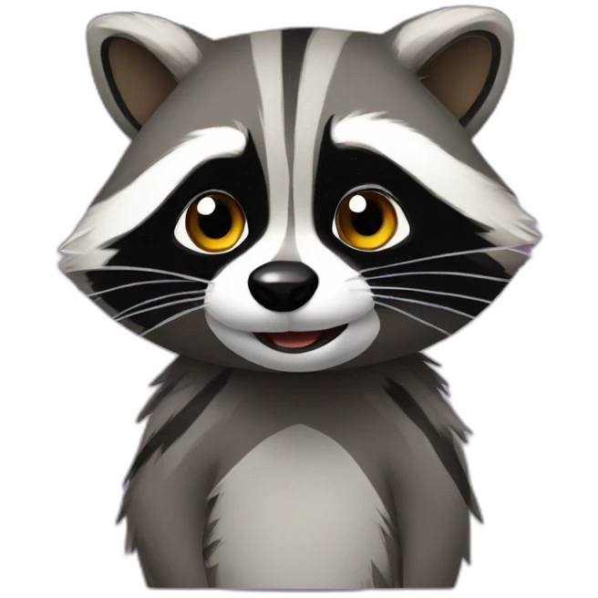 raccoon emoji