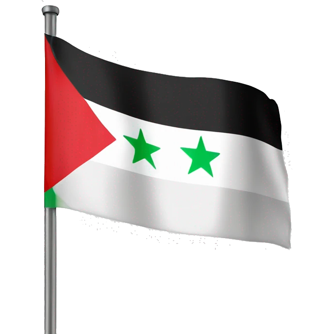 Flag of Free Syria emoji